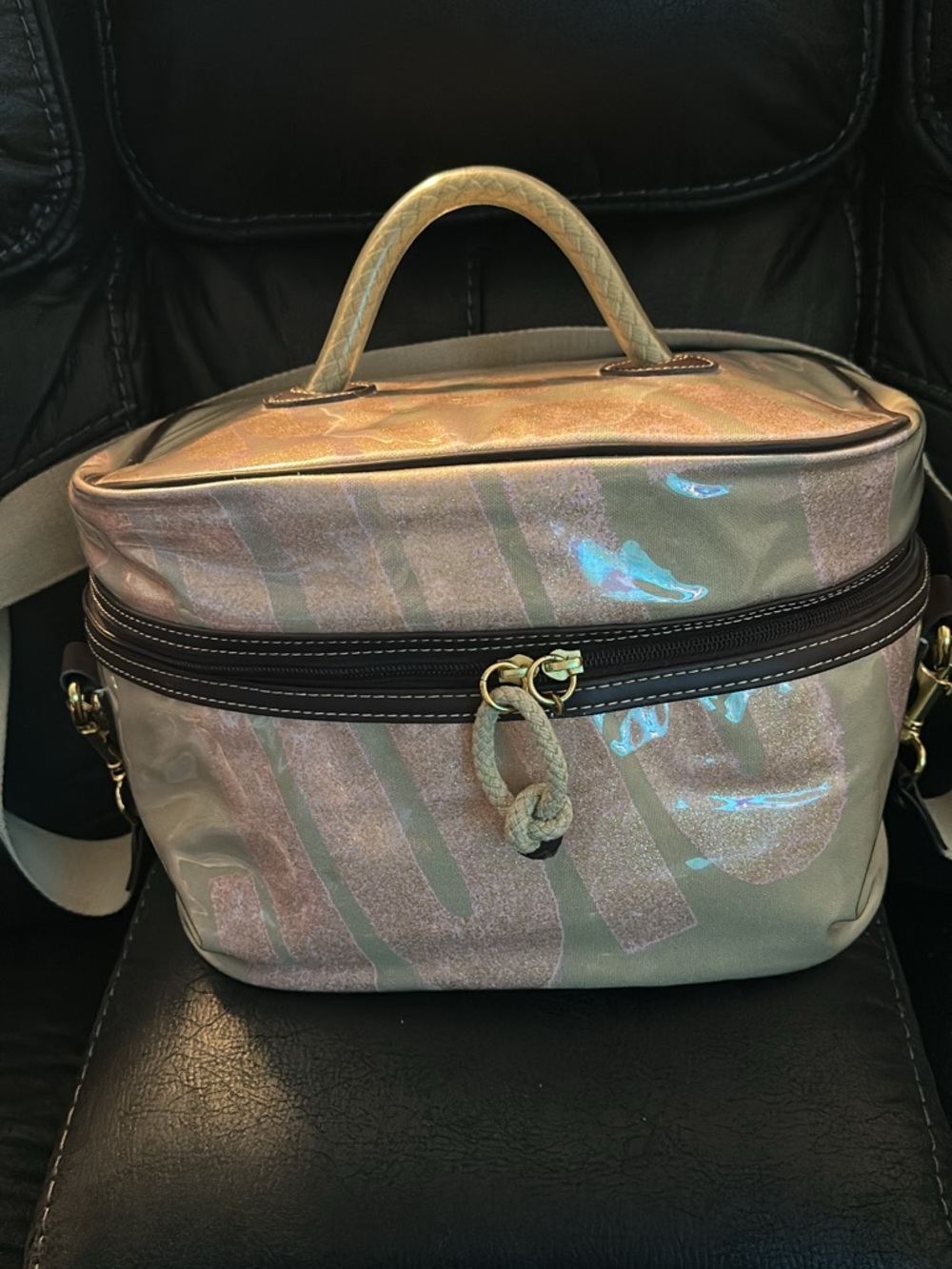 Vintage juicy couture lunch cooler carry gin picnic